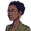 Grace Okafor pixel portrait