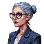 Margaret "Marge" Chen pixel portrait